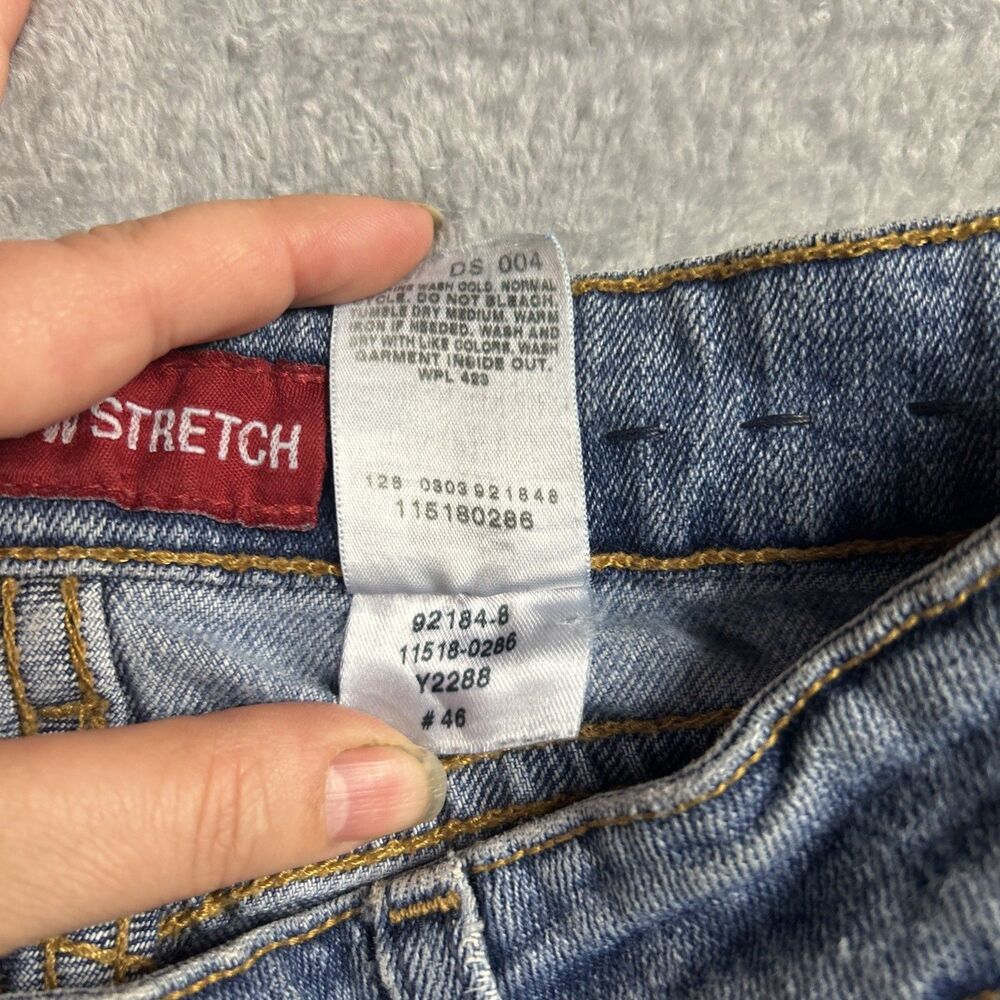 Levi's 518 Womens/Juniors Super Low Bootcut Stretch Jeans Sz. 5 JR M - Picture 7 of 15